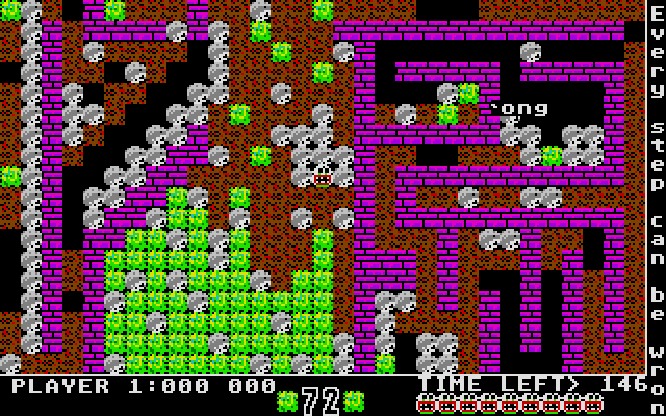 Stone-Age Deluxe atari screenshot